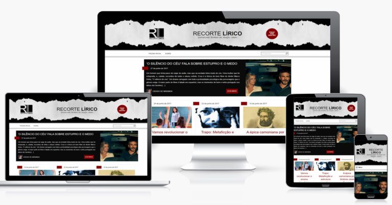 Site Recorte Lírico faz aniversário de um ano e comemora “de roupa nova” 1