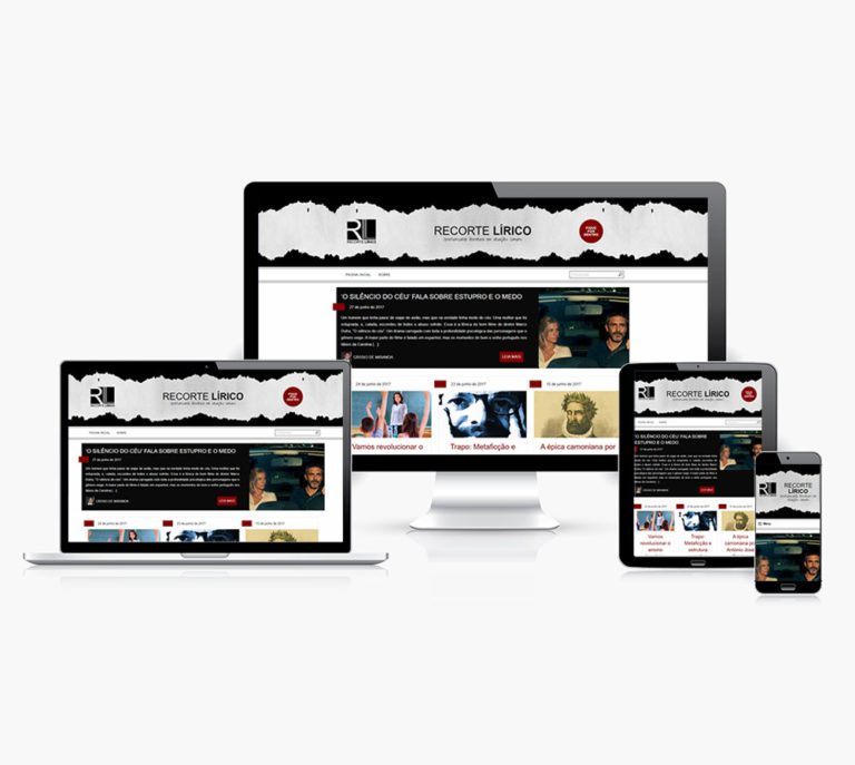 Site Recorte Lírico faz aniversário de um ano e comemora “de roupa nova”