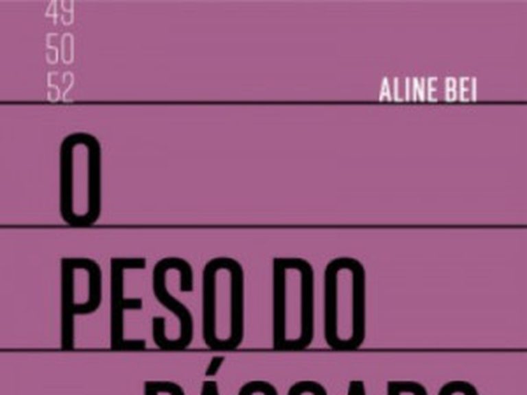 Aline Bei e o seu "peso do pássaro morto"