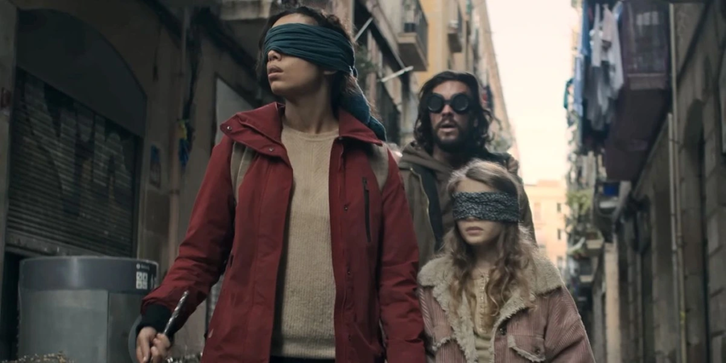 Bird Box Barcelona: Final Explicado | Como Claire e Sofia Sobrevivem? 3