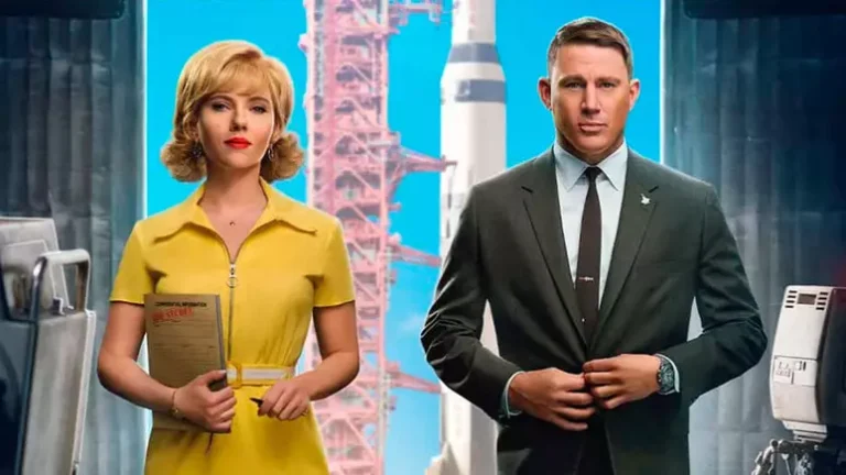 Como Vender a Lua - Crítica do Filme – Este Drama da Corrida Espacial Se Arrasta