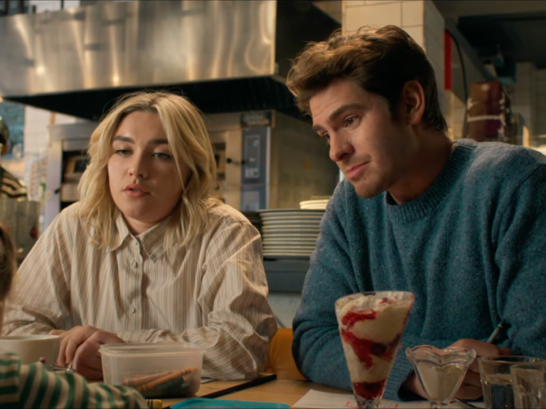Todo Tempo que Temos "We Live In Time" Andrew Garfield e Florence Pugh