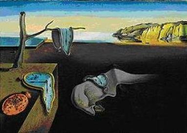 VERTIGEM SURREALISTA - A persistência da memória (Salvador Dalí, 1931).
Fonte: www.en.wikipedia.org