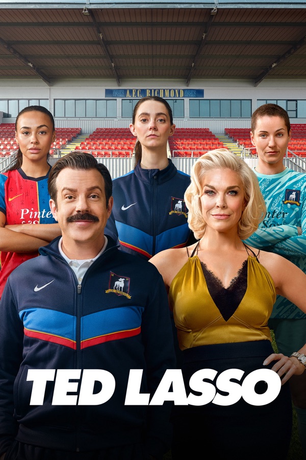 Pôster oficial da 4ª temporada de Ted Lasso no Apple TV+