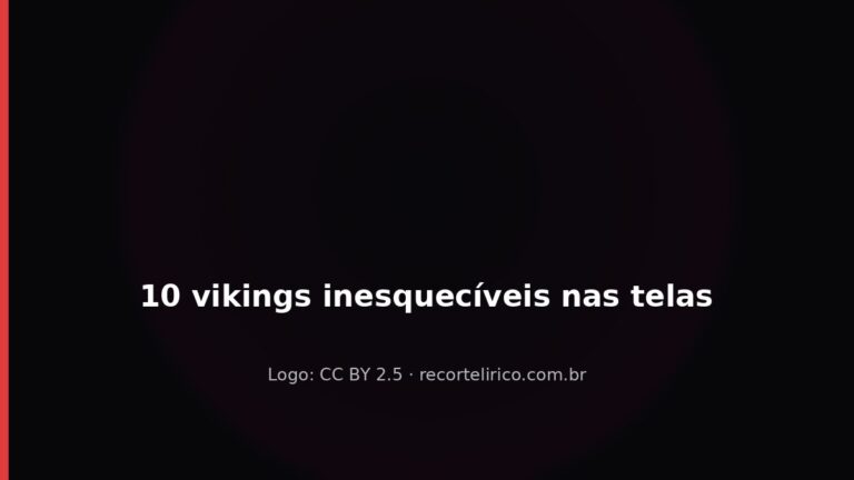 Capa do Recorte Lírico para: 10 Vikings Inesquecíveis nas Telas: Quem Marcou História em Séries e Filmes?