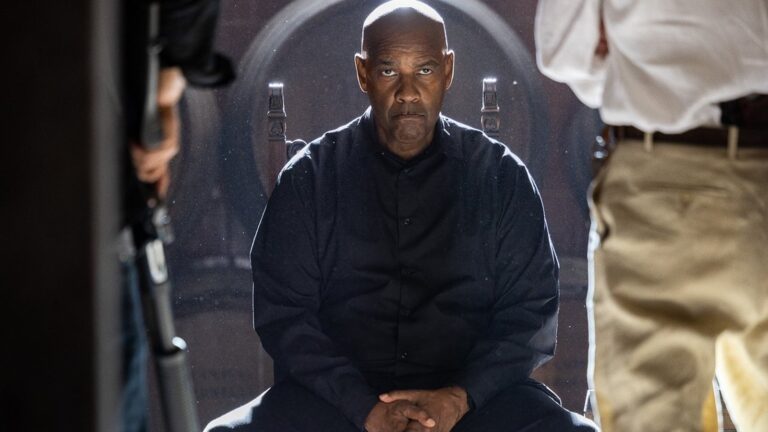 Denzel Washington como Robert McCall em O Protetor