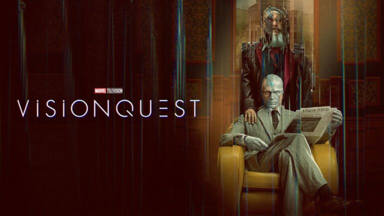 Visão e Ultron no pôster de VisionQuest