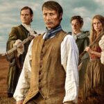Mads Mikkelsen e elenco de O Bastardo na charneca da Jutlândia